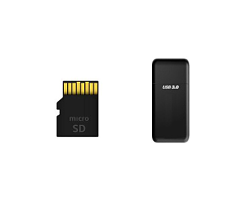 [ドローンレンタルネット]Micro SDカード ＆ USBカードリーダー