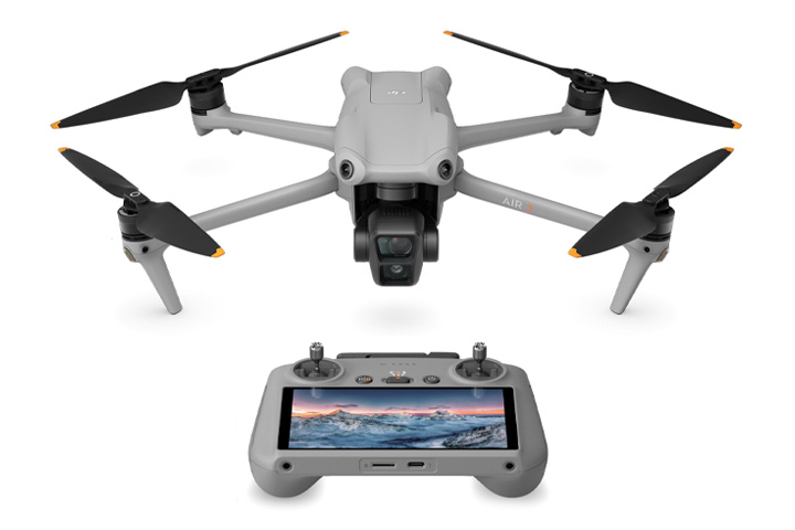 ドローンレンタルネット】DJI Air 3 RC2 送信機（エアー 3）安心