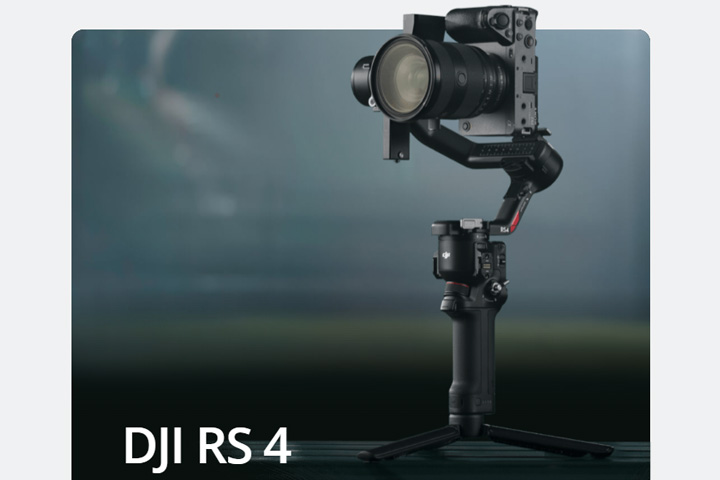 [ドローンレンタルネット]DJI RS4 スタビライザー 基本フルセット