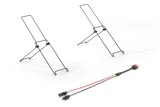 [ドローンレンタルネット]ソーラーパネル（IBCPOWER 100W折りたたみ式）