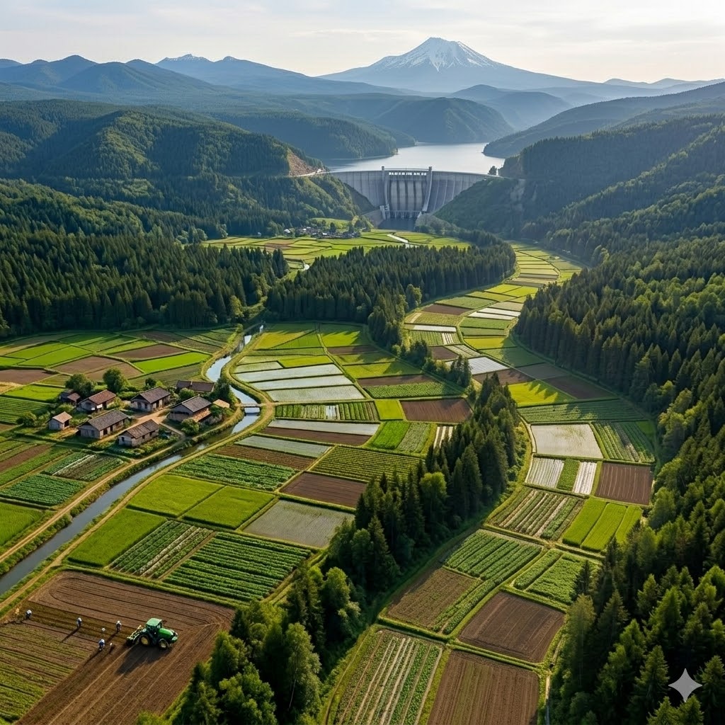 農業・自然・風景 空撮