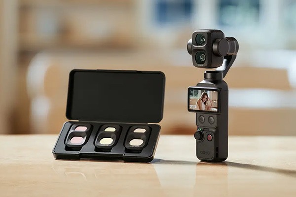 [ドローンレンタルネット]Osmo Pocket 4P NDフィルターセット（ブラック）