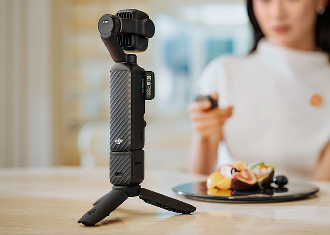 [ドローンレンタルネット]DJI Osmo Pocket 4P (オズモ ポケット) 基本フルセット