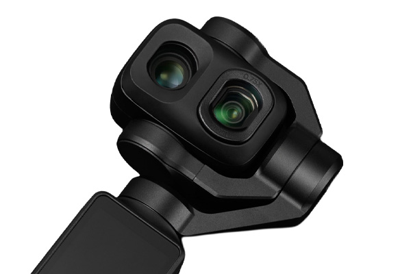 [ドローンレンタルネット]DJI Osmo Pocket 4P 広角レンズ (ブラック)